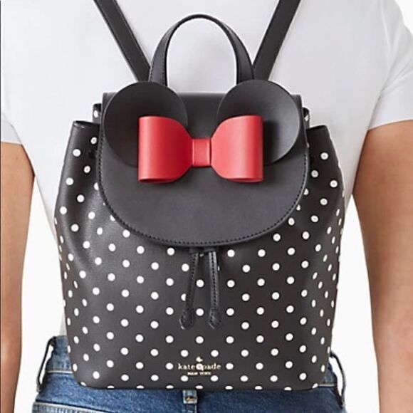- ♠️❤️ Disney x Kate Spade New York Minnie Mouse Backpack ♠️ - Picture 2 of 7